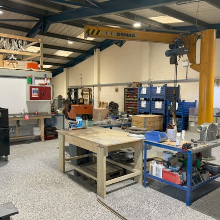 Inside the new PAMHS workshop